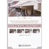 山区整体式悬挑结构复合道路