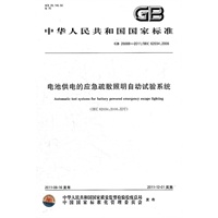 电池供电的应急疏散照明自动试验系统