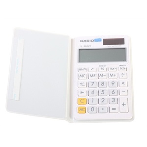 卡西欧（CASIO）SL-300VC-WE 亮彩计算器 莹白?