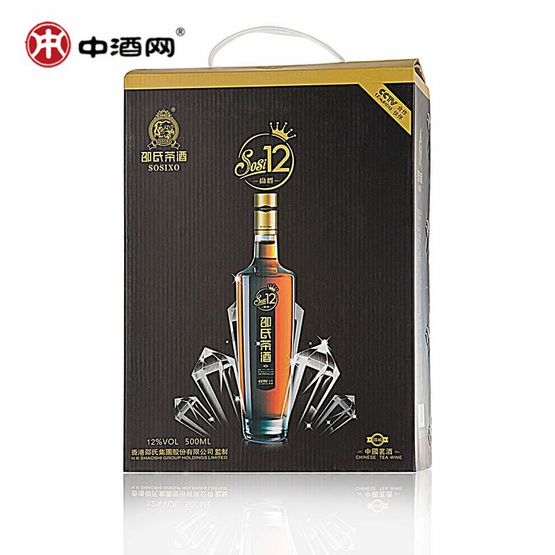 【中酒网 邵氏茶酒-尚爵 12度 500ml 茶香型高