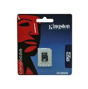 Kingston 金士顿MicroSD/TF 8GB Class4 原装手机内存储卡