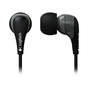 罗技（Logitech）UE200vm隔音耳机+麦克风（暗流黑）