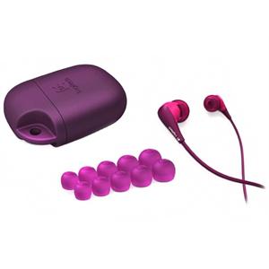 罗技（Logitech）UE200vm隔音耳机+麦克风（朋克红）