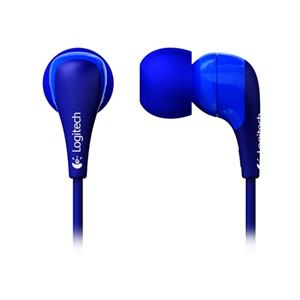 罗技（Logitech）UE200vm隔音耳机+麦克风（雷鬼蓝）