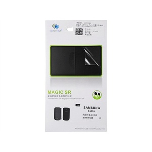 邦克仕（Benks）MagicSR磨砂防指纹贴膜（适用三星s5570/I559）