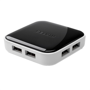 【当当自营】贝尔金（BELKIN） 台式高速USB2.0七口集线器 带电源支持 F4U022vzh