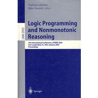 Logic Programming and Nonmonotonic Reasoning逻辑编程与非单调推理