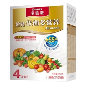 多美滋金装优衡多营养奶粉4段350g