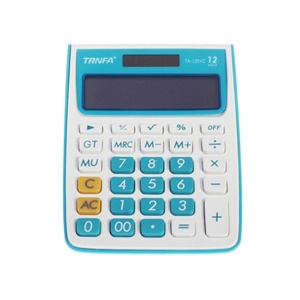 信发（TRNFA) TA-120VC-BU 12位计算器(冰蓝)