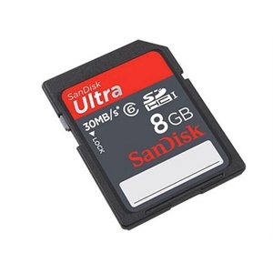 闪迪（SanDisk）Ultra 8GB SDHC存储卡（Class6）
