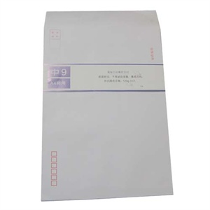巨门（GIMEN）中式9号白色信封 GL01-0209（1*10个）