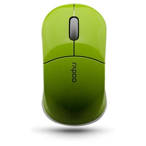 【当当销售配送】雷柏(Rapoo)6000入门级蓝光蓝牙(绿色)2.4G/有效距离10米