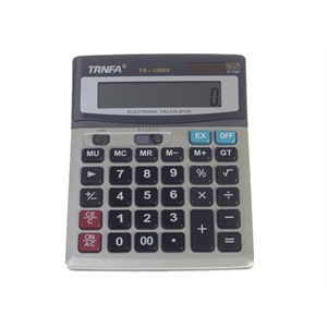 信发（TRNFA) TR-1200V 12位数快速反应电子计算器