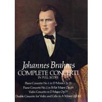 Complete Concerti in Full Score（勃拉姆斯协奏曲全谱）