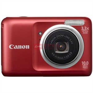 佳能（canon）PowerShot A800数码相机（红色）