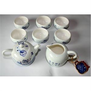 （包邮）成艺夏荷飘逸壶茶具套装 8入
