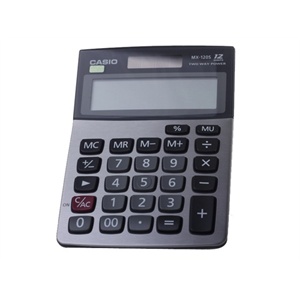 卡西欧（CASIO）MX-120S 商务计算器 灰色?