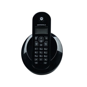 摩托罗拉（MOTO）C601C2.4G数字无绳电话（黑色）