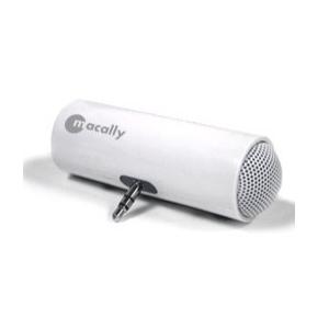 Macally iPod/mp3通用 高音质便携式立体声喇叭（白色）
