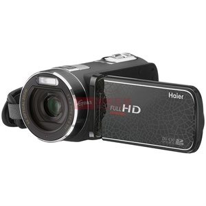 海尔（Haier）DV-E30数码摄像机（黑色）