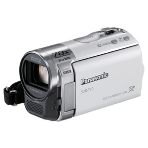 松下（Panasonic）SDR-T50数码摄像机（白色）