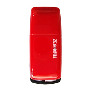 【当当销售配送】台电 8GB U盘 酷闪 F1( 红色 加密杀毒功能 原装行货）