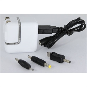 优乐（ulove）UAD04T 多功能USB电源适配器 ipod充电器 iPhone充电器 mp4充电器 多功能手机充电器 白色