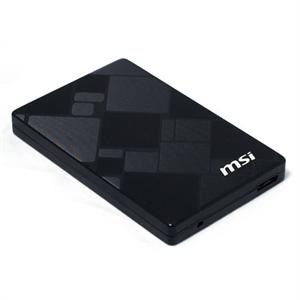 【当当自营】 微星移动硬盘 USB3.0 2.5寸 500G UH1250（黑色）