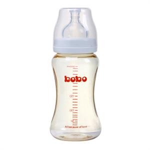 bobo 乐儿宝 PPSU奶瓶250毫升宽口径中流量BP626