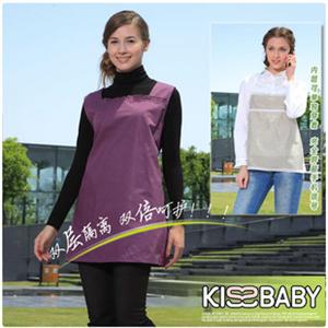 意大利KISSBABY防辐射衣银纤天丝双层马甲FDB/70910S