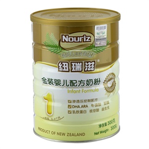 纽瑞滋 金装婴儿配方奶粉1段300g