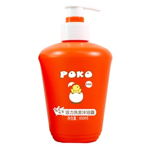 POKO婴幼儿活力洗发沐浴露650ML
