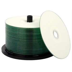 麦克赛尔（Maxell）CD-R 50片桶装刻录光盘（可打印）
