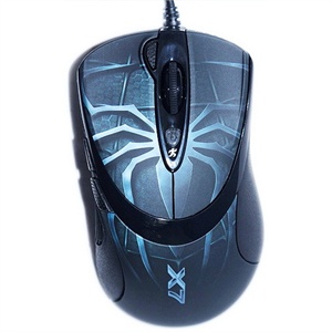 【当当销售配送】双飞燕 A4Tech 神定XL-747H 有线激光游戏鼠标（黑色）(USB接口)