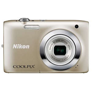 尼康（NIKON）COOLPIX S2600便携数码相机（银色）