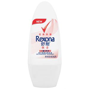 Rexona舒耐 女士抑汗清新走珠乳液 花果热情40ml