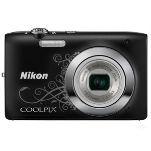 尼康（NIKON）COOLPIX S2600便携数码相机（花纹黑色）