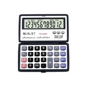 万能通（W.N.T）TS-420N 万能通折叠型计算器