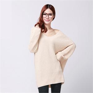 [当当自营]韩都衣舍 韩国秋装新品2011女装纯色V领毛衣EV0998