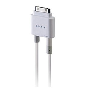 贝尔金iPod/iPhone视频/音频传输线(视频/音频USB同步/充电)