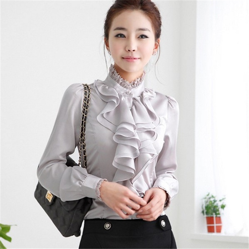 【雅雯-2015春装新款韩版女装时尚气质 修身真