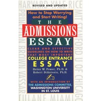 Admissions Essay （Revised and Updated）（大学入学申请（修订、更新版）