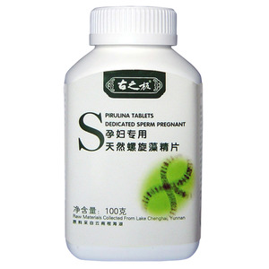 古之极 孕妇专用天然螺旋藻精片 100g
