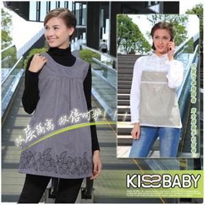 意大利KISSBABY防辐射衣银纤天丝双层马甲FDB/8201S