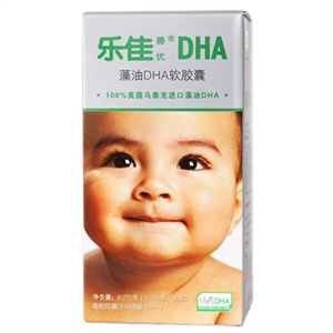 乐佳善优TM藻油DHA软胶囊(0.265g×35粒)婴儿型