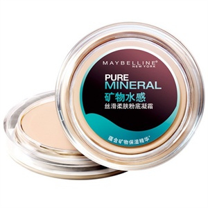 MAYBELLINE美宝莲 矿物水感丝滑柔肤粉底凝霜C00