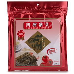 四洲 紫菜24束(番茄味)