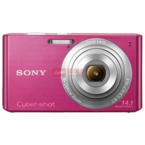 索尼（SONY）DSC-W610数码相机（粉色）