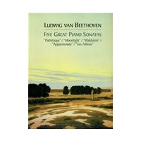 five Great Piano Sonatas 贝多芬五大著名钢琴奏鸣曲