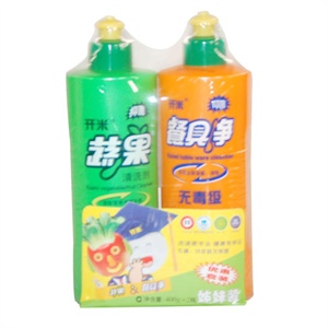 开米 蔬果清洗剂&餐具净姊妹装
